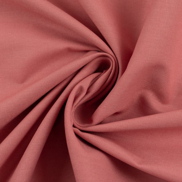 Baumwollstoff uni - Heide von Swafing 000435-rosa: 1,0m