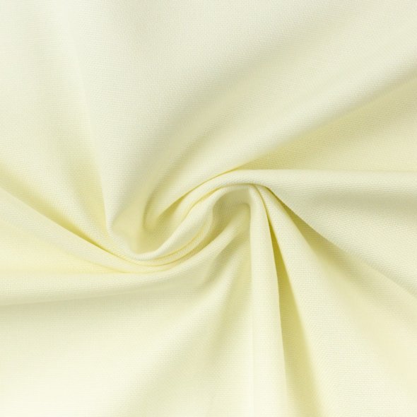 Canvas Stoff uni - Calvin von Swafing 000010-naturweiß: 1,0m