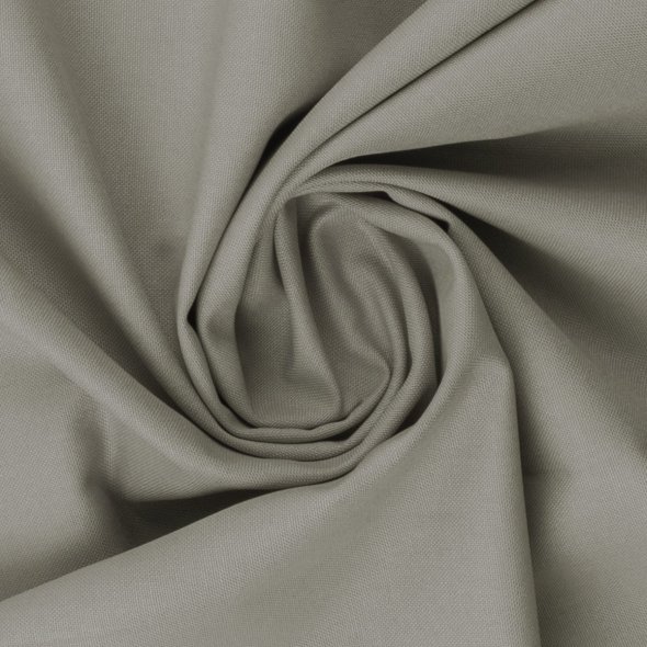Canvas Stoff uni - Calvin von Swafing 000182-grau: 1,0m