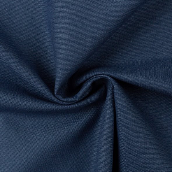 Canvas Stoff uni - Calvin von Swafing 000744-jeansblau: 1,0m