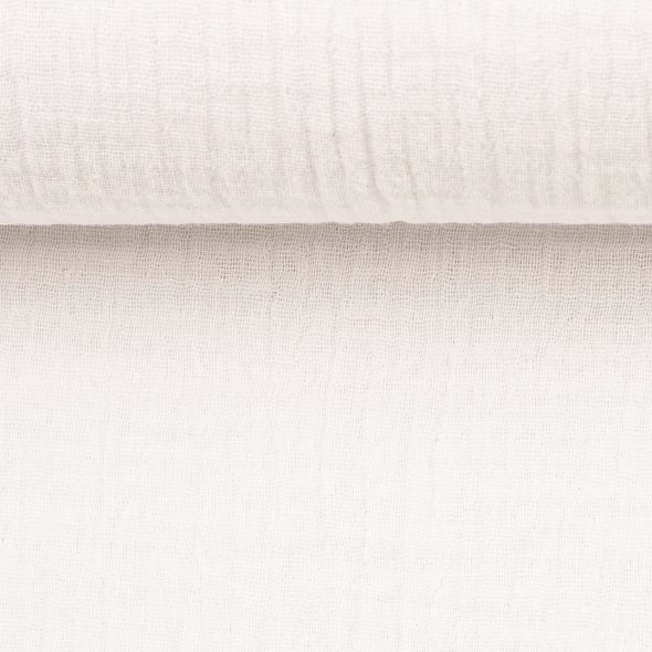 Musselin uni - Jenke von Swafing 000009-naturweiß: 1,0m