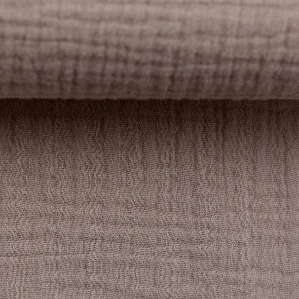 Musselin Stoff, uni - Jenke von Swafing 000173-beige: 1,0m