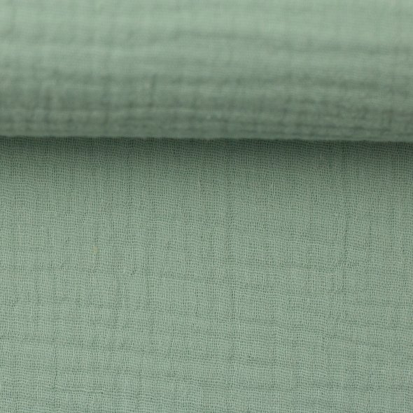 Musselin Stoff, uni - Jenke von Swafing 000261-hellmint: 1,0m