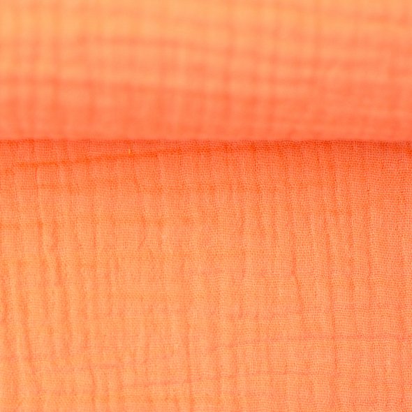 Musselin Stoff, uni - Jenke von Swafing 000421-apricot: 1,0m