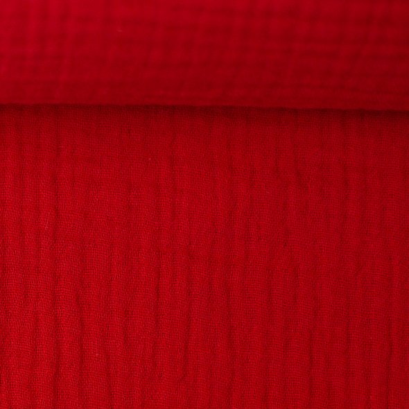 Musselin uni - Jenke von Swafing 000637-rot: 1,0m