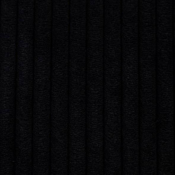 Cord-Samt Stoff uni - Wanja von Swafing 000299-schwarz: 1,0m