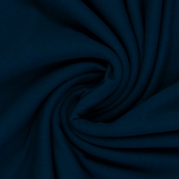 Baumwoll-Jersey uni - in 60 Farben 000256-blau: 1,0m