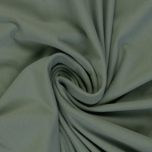 Baumwoll-Jersey uni - in 60 Farben 000265-altmint: 1,0m