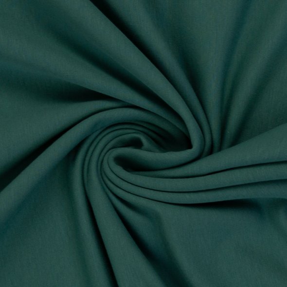 Baumwoll-Jersey uni - in 60 Farben 000266-hellsmaragd: 1,0m