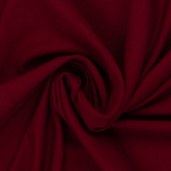 Baumwoll-Jersey uni - in 60 Farben 000339-burgundy: 1,0m
