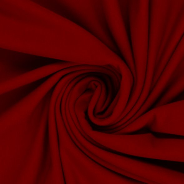 Baumwoll-Jersey uni 000637-rot: 1,0m