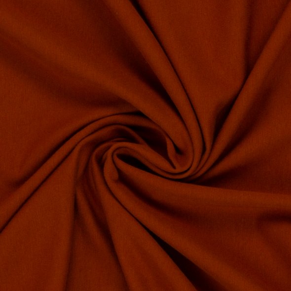 Baumwoll-Jersey uni 000715-kupfer: 1,0m