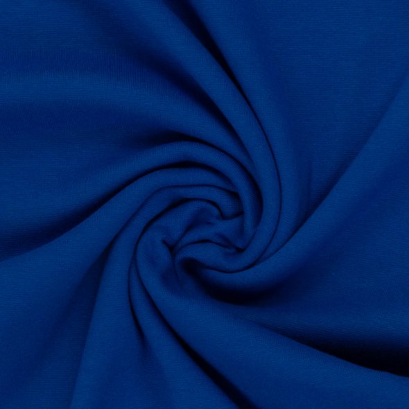 Swafing Baumwoll-Bündchen uni, Schlauchware - Heike 000254-royalblau: 1,0m