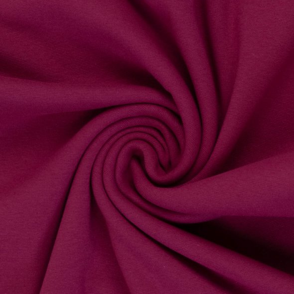 Baumwoll-Bündchen Stoff Heike uni - Schlauchware von Swafing 000934-pink: 1,0m