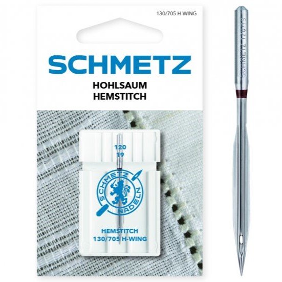 Schmetz Wing Hohlsaumnadel Stärke 120/ System 130/705 H / 1 Nadel