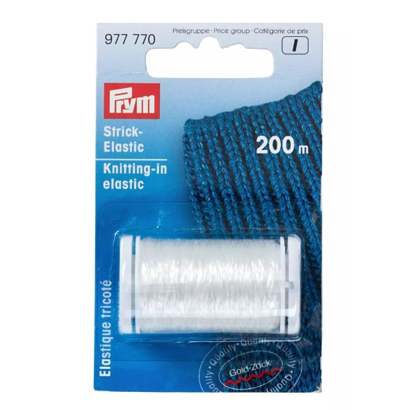 Prym Strickelastic (200 m/ transparent)