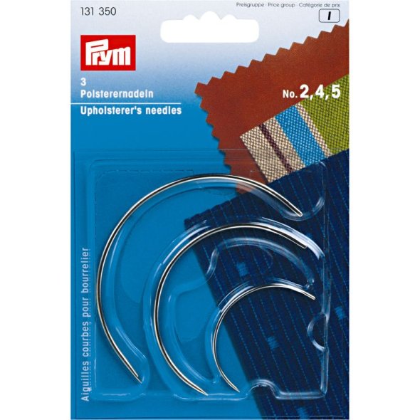 Prym Polsternadel No.2/ 4/ 5 (gebogen/ 3 St.)