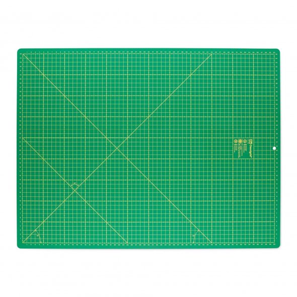 Prym Schneideunterlage (45 x 60 cm/ cm/ inch Skalierung/ grün)