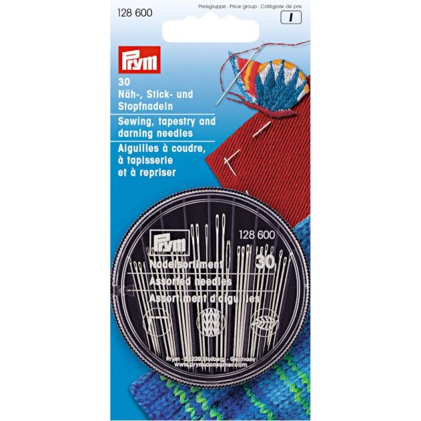 Prym Nadeldose Sortiment Näh-, Stick-, Stopfnadeln (30 St.)