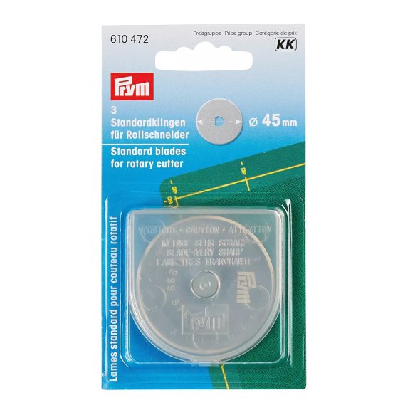 Prym Ersatzklingen für Rollschneider Maxi (45 mm/3 St.)