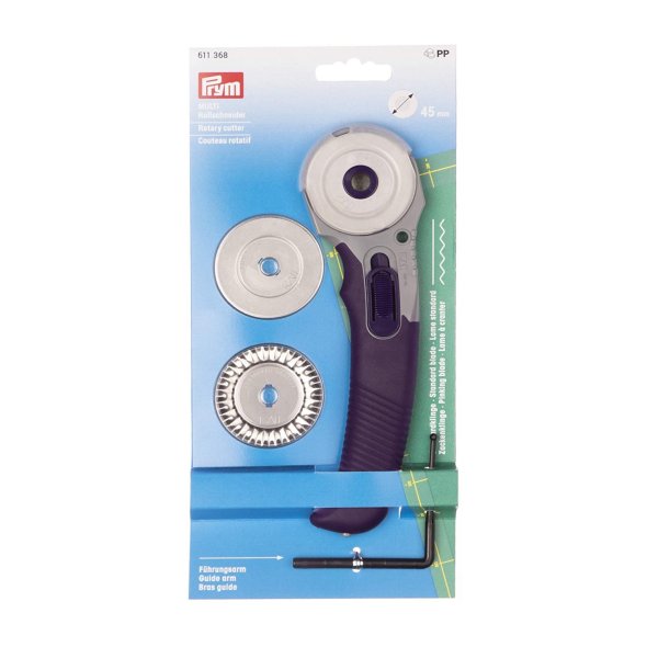 Prym Rollschneider Multi (45 mm/ inkl. 2 versch. Klingen)