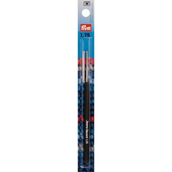 Prym Garn Häkelnadel mit Softgriff (Stärke 1,75)