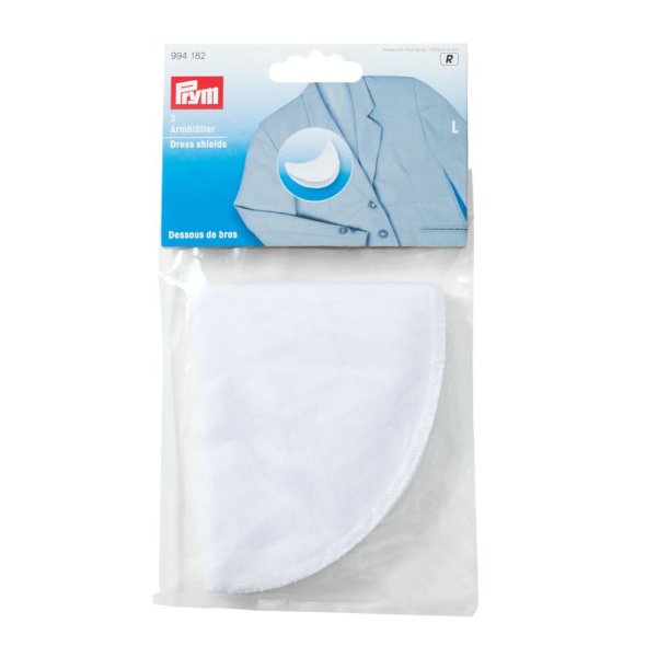 Prym Armblätter M (weiß)