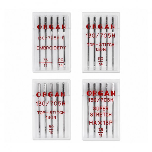 Organ Angebot-Sticknadelsortiment Stärke 75-90/ System 130/705/ 20 Nadeln