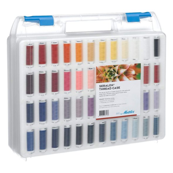 Amann Mettler Nähfadenkoffer Seralon No.100 (96 Farben/ 200 m)