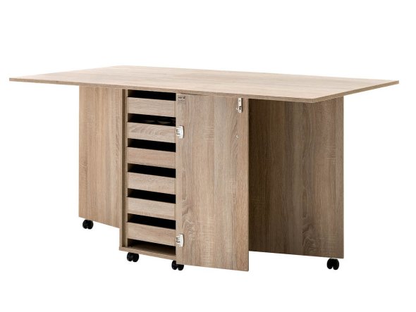 TAILOR made Klapp- und Zuschneidetisch 35.99 mit Korklinoleum-Platte 35.88