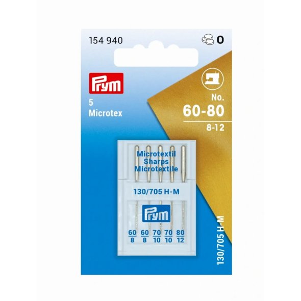 Prym Microtex 60-80/System 130/705 H-M/5 Nadeln