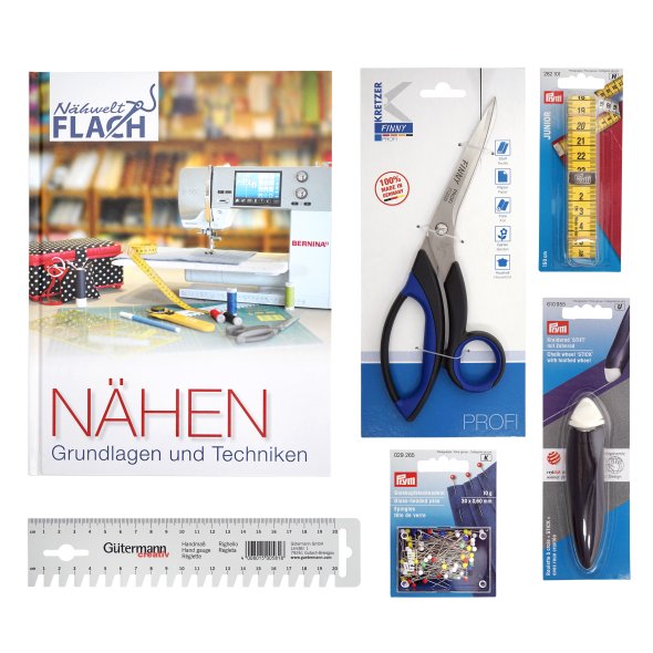 Nähwelt Flach Näheinsteiger-Set (6-tlg.)