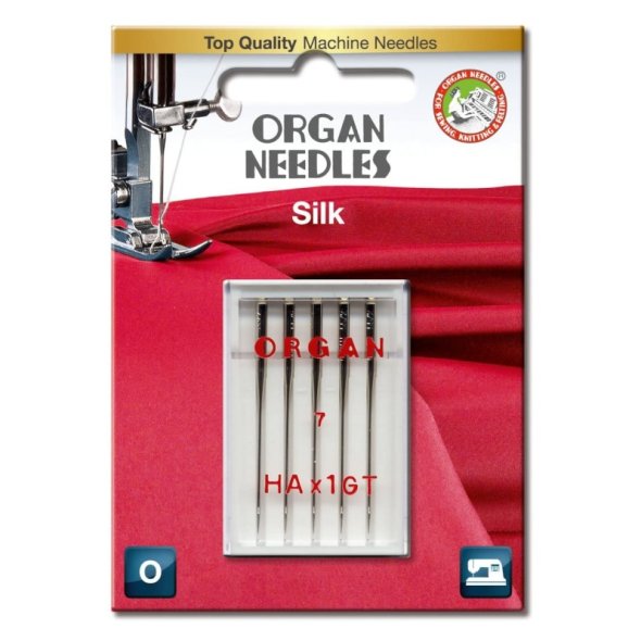 Organ Seide-Nadel Stärke 55/ System 130/705H-GT/ 5 Nadeln