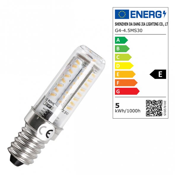 LED Glühbirne mit 70 LEDs Schraubsockel E14 Tageslicht