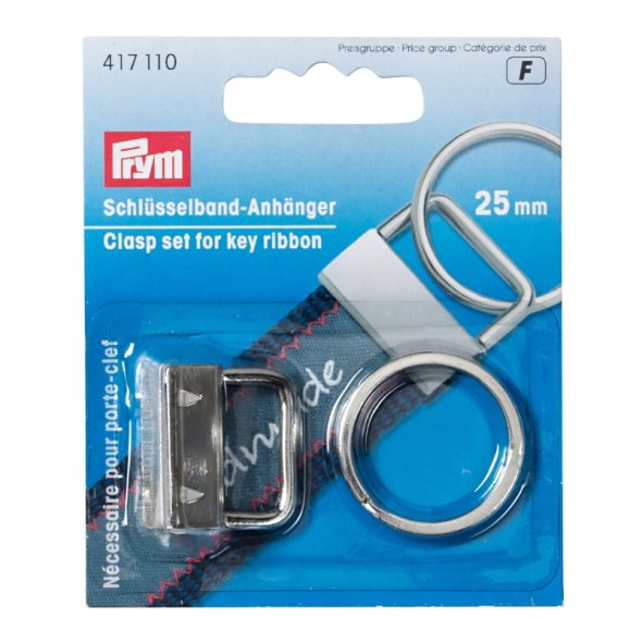 Prym Schlüsselband-Anhänger (silberfarbig)