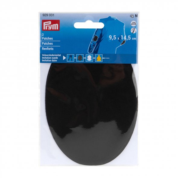 Prym Patches Velourslederimitat (aufbügelbar/ oval/ versch. Farben)