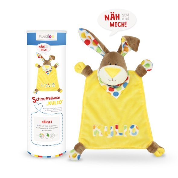Kullaloo Materialset Schnuffeltuch Hase KULIO