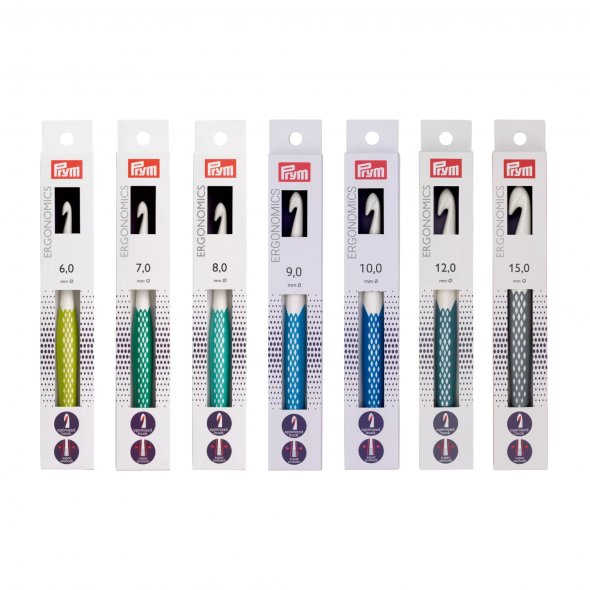 Prym ergonomics Wollhäkelnadel (versch. Stärken)
