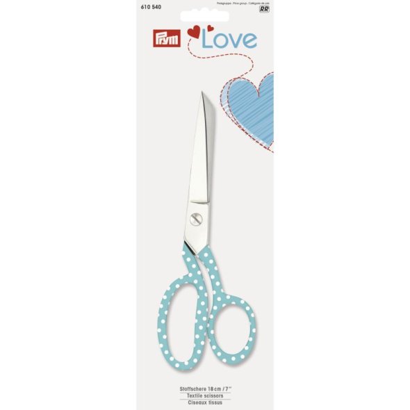 Prym Love Stoffschere (18 cm/ 7 inch türkis)