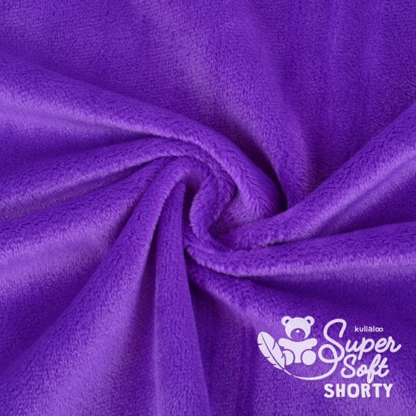 Kullaloo Plüsch Super Soft SHORTY (0,75 m x 1 m) 62245 - ultra violet
