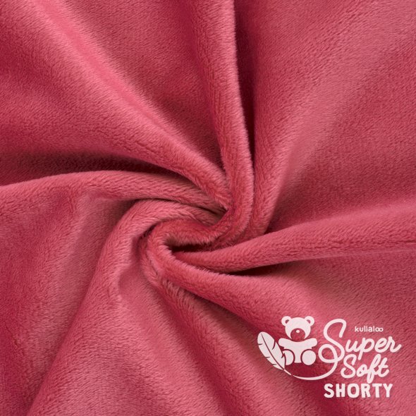 Kullaloo Plüsch Super Soft SHORTY (0,75 m x 1 m) 62246 - pink punch