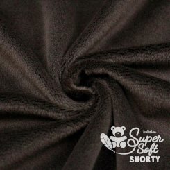 Kullaloo Plüsch Super Soft SHORTY (0,75 m x 1 m) 62325 - schokolade