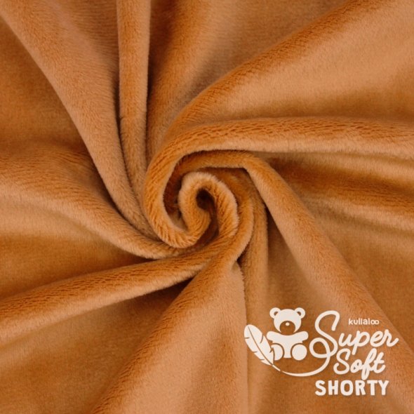 Kullaloo Plüsch Super Soft SHORTY (0,75 m x 1 m) 62328 - fuchsbraun
