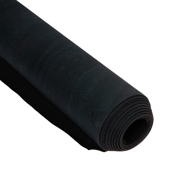 Korkstoff blau (ca. 0,60 x 1,40 m)