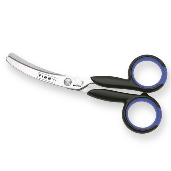 Kretzer FINNY-Manufakturschere (gebogen/ 5"/ 130 mm)