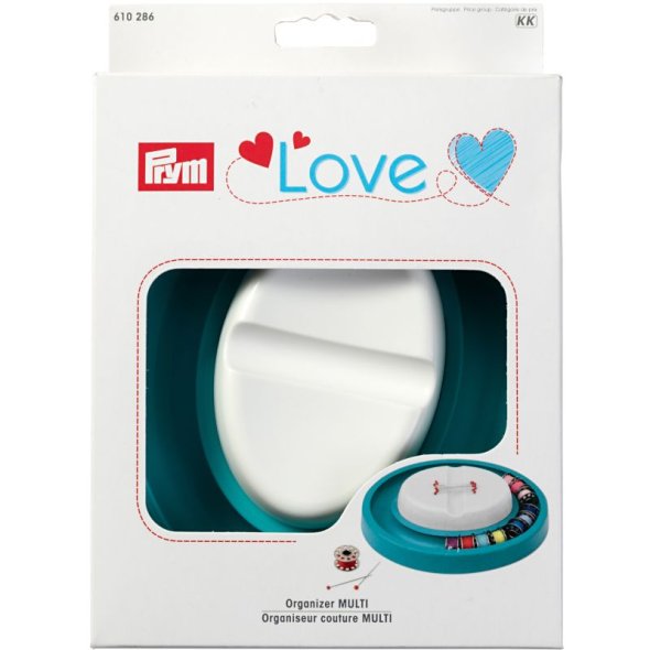 Prym Love Organizer MULTI - Spulenring mit Magnet-Nadelkissen