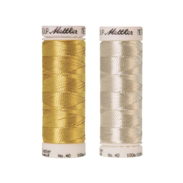 Amann Mettler Metallic No.40/ 600 m Stickgarn