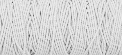 Amann Elasticfaden No.18/ 10 m 2000 White