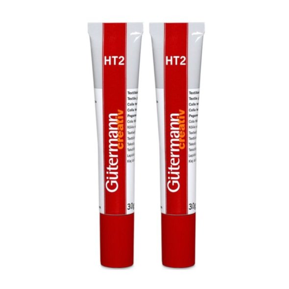 Gütermann Textilkleber Klebenaht-HT2 2er Pack (2 x 30 g)