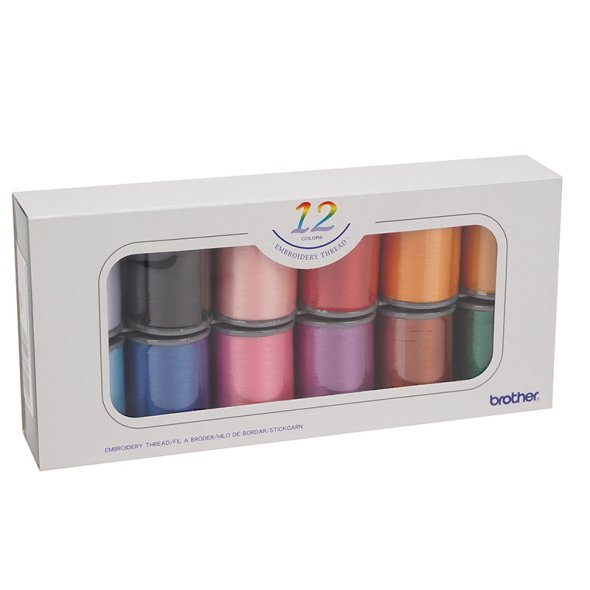 Brother Stickgarn-Set Disney No.50 (12 Farben/ 300 m)